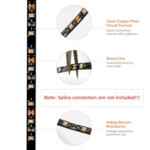 Tira LED flexible ámbar 96 pulgadas Dream lighting miniatura 3