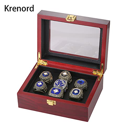 2020 LA 'World' Series Championship Ring met Houten Doos Champion's Rings Replica Official 'Dodgers Fans Collection souvenirs Cadeau voor mannen Vrouwen Kinderen Vader Maat 11# - Image 4
