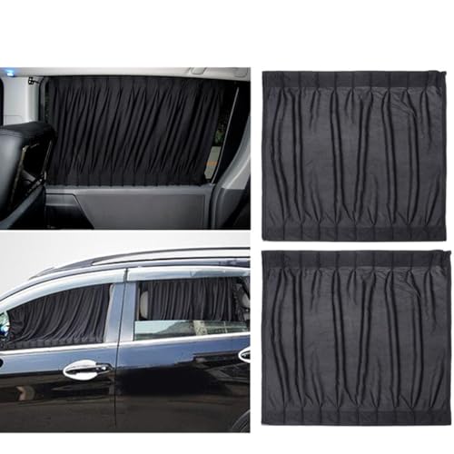 Rideaux pour fenêtre de voiture Abaodam contre les UV et la chaleur pour vitres latérales