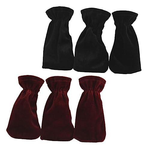 FUNOMOCYA Piano Pedal Covers 6 Pcs Footpad Covers Protective and Decorative Piano Pedal Bezel Cases