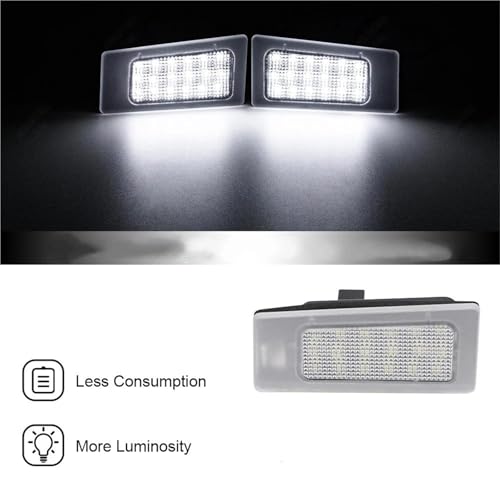 Luces matrícula LED Kia Ceed Wagon luz blanca intensa sin error OCB 2 uds 2