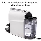 beanglass Nespresso Espresso Machine,Capsule Coffee Maker Compatible with Nespresso Orignial Line Pods,Powerful Italian 20 Bar Pump,Removable Water Tank,Adjustable Cup Tray,1350W - Image 5