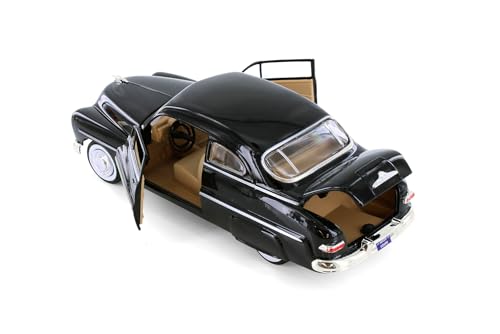 Modelo a escala 1:24 Mercury Coupe Hardtop 1949 negro miniatura 5
