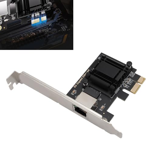 Tarjeta de Red PCIe, Adaptador de Red CN de 5Gbps PCIe a RJ45, Compatible con Windows 10 11 y Linux miniatura 5