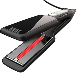 xtava Pro Satin Infrared Flat Iron Hair Straightener with Tourmaline Ceramic Plates