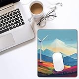Base antidérapante : notre tapis de souris ergonomique dispose d'une base en caoutchouc antidérapant qui maintient le tapis fermement en place sur votre bureau ou votre table. Cela empêche le tapis de bouger pendant l'utilisation, offrant une surface stable et constante pour le mouvement de la souris.