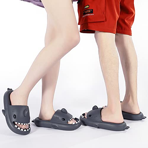 Cloud Shark Slides Men Women Summer Slippers Non-Slip Beach Shower Bathroom Sandals Pillow Thick Sole2