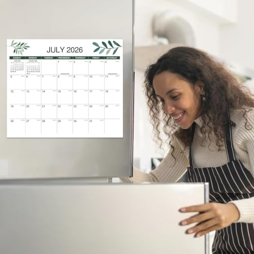 Calendrier Magnétique pour Réfrigérateur | Planner 18 Mois Robuste - 4