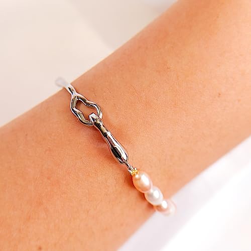 Bracelet Moitié-Jonc et Perles d'Eau Douce Baroques : Finis les Bijoux Banals