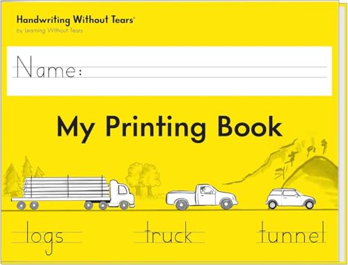 Learning Without Tears, My Printing Book, Student Workbook, Age 6+, 1st Grade+, Handwriting...