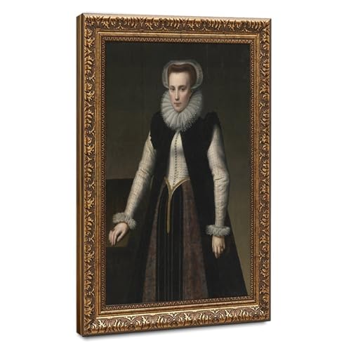 Toile Elizabeth Bathory pour habiller un mur de bureau vide avec un cadre suspendu