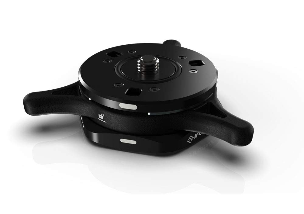 IFOOTAGE Seastars Quick Release Q1 System Kamera Schnellwechselplatte 3/8'' & 1/4'' Max. Belastung 9kg Stativ Zubehör