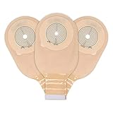 20 pcs Colostomy Bags, Rainlotus Ostomy Bag one-Piece ostomy Supplies, 20mm-70mm Cut-to-Fit Drainable Pouches with Hook-and-Loop Closure for Ileostomy Stoma Care