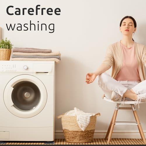 ECENCE Anti Vibration-Pads for washing machine Treadmill Mat Pads 4x Vibration Damper for Washing Machine and Dryer Anti Slip Feet Pads 3.94x3.94x0.39inch Black - Image 5