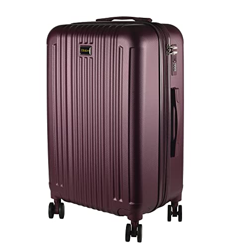Mala Média em ABS Com 4 Rodas 360 - AeroMalas Paris (Vinho)