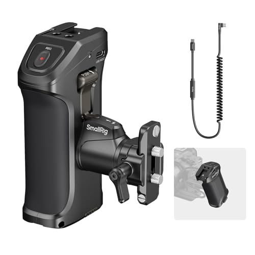 Poignée latérale rotative anti-fatigue pour filmer de longues heures avec Canon R3 et R5