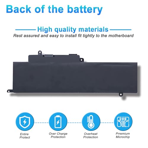 Image of 43Wh GK5KY Laptop Battery Replacement for Dell Inspiron 11 3000 3147 3148 3153 3152 3157 3158 15 7000 7558 7568 13 7353 7359 7347 7348 7352 4K8YH 92NCT RHN1C 0WF28 P20T P20T001 P55F P55F001