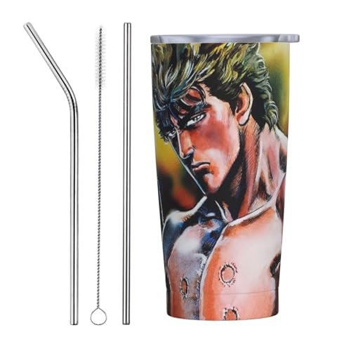For kľi14j }OJbv R[q[Jbv RrjJbv ۗ ۉ ^u[ XeX Wt ^ ڃhbv v[gp ԗp 600ML/20oz Straw Three-piece Set