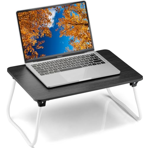 Komlyar Portable Lap Desk Bed Desk Lap Table Bed Table, Laptop Stand Breakfast Serving Tray,...