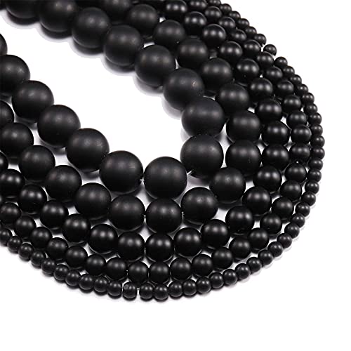 Ourania Onyx Lion Stone Bracelet Men - Black Onyx Beaded Stainless Steel Leo Head Bracelet Women 8mm4
