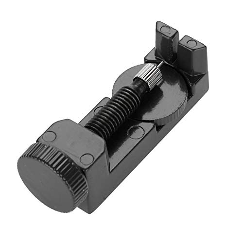 Adjuster Link Remover Compact Watch Band Remover, Pin Repair, Professional Watch Band Link Pin DIY Repair Tools for Watch Strap Repair Tools(Black)
