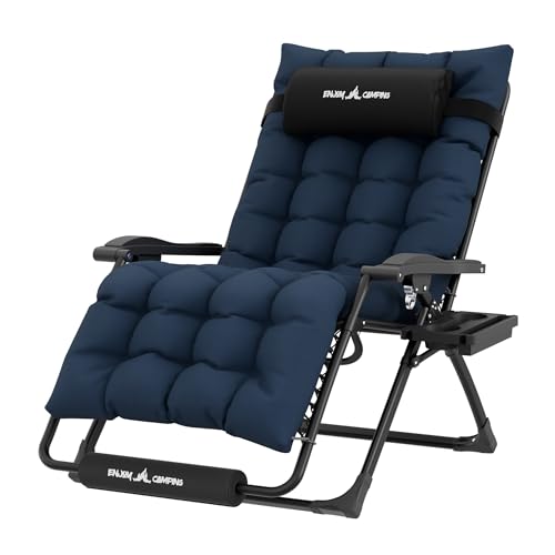 Image of UDPATIO Oversized Zero Gravity Chair Patio Reclining Chairs with Cushion