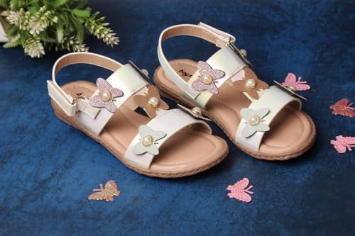 Image of MOJARIS Kids - Footwear For Girls Comfortable Casual & Function | PU - Material |Design - BG2471| Closure- Slipon | 6-7 Years Kids | Color- Pinik | Size- Uk 13, Euro- 32