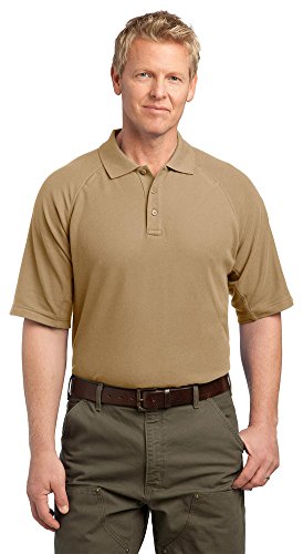 Cornerstone Ezcotton Tactical Polo Shirt, Xs, Tan #TOP28
