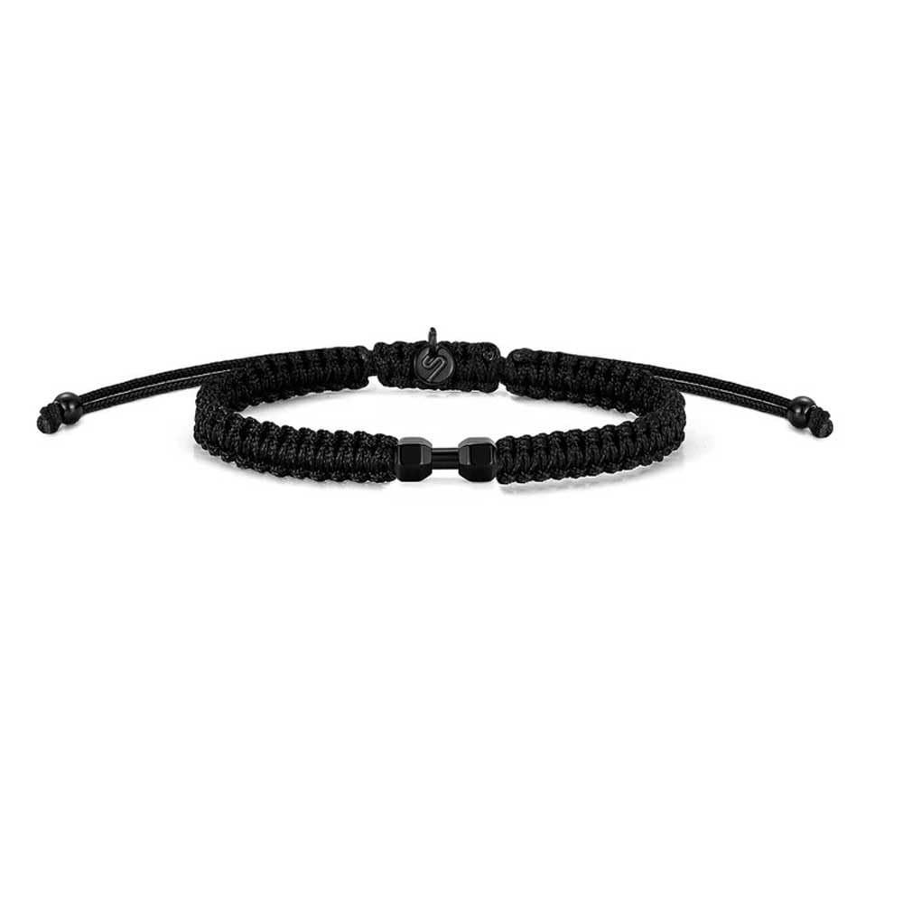 SAILBRACE Bracciale NERO GYM BRAIDED