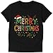 Merry Christmas Family T-Shirt – Handmade - Customizable Backside Text with Name, Year or Text | Personalized for Family, Friends & Couples