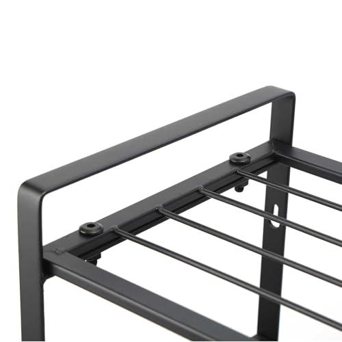 Esenlong 4-Layer Garage Tool Organizer,Power Tool Organizer Storage Rack,Wall Mount Drill Holder,Utility Racks Suitable for Heavy Duty Pegboard Wall Organizer Set Solid Metal for Garage,Home,Workshop - Image 8