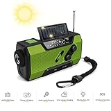 ☀OUTDOOR-WETTERRADIO: Ein Wetterradio mit AM / FM- und NOAA-Funktion, das die neuesten Notfallwetterwarnungen in Ihrer Region sendet, z. B. Hurrikane, Tornados und starke Stürme, um Ihr Zuhause auf plötzliche Notsituationen vorzubereiten.