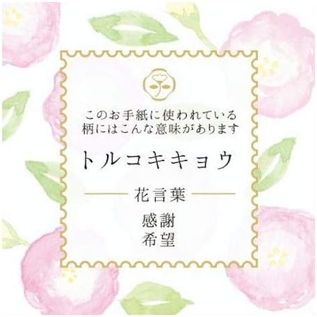 Amazon 古川紙工 お手紙美人 お礼用 Lt298 トルコキキョウ 封筒 はがき レター用品 文房具 オフィス用品