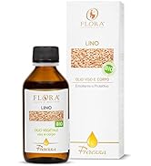 Flora Pureté Huile de lin 100 ml Bio-Cosmos Huile végétale visage corps et cheveux Apaisant et apaisant...