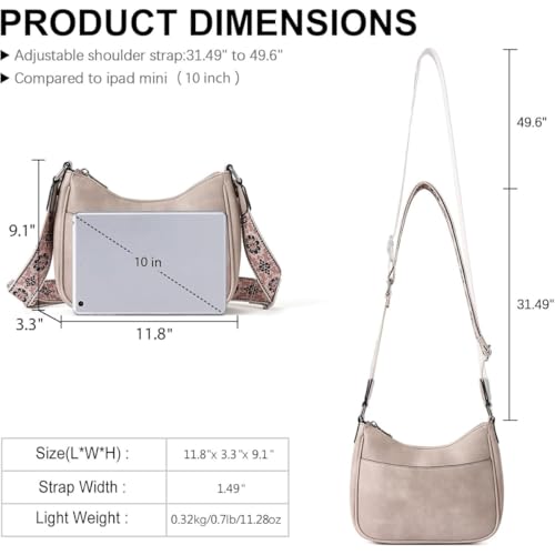 Image of ITALISH Sling Bags for Women PU Leather Crossbody Ladies Purse for Women and Girls with Adjustable Strap