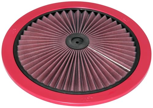 Image of K&N X-Stream Top Filter: High Performance, Premium, Washable, Replacement Engine Filter: Filter Height: 1 In, Shape: Round Lid, 66-1401XR