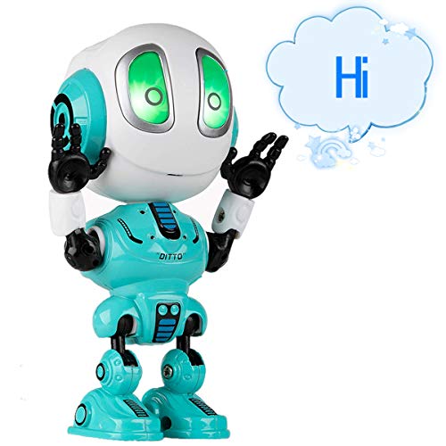 ALLCELE Fun Recording Talking Robot for Boys little Kids toys,Education Toys For Toddlers Kids Birthday Presents Gifts for 3-12 Year Old Boys Toy Age 3-12(blue) (blue)
