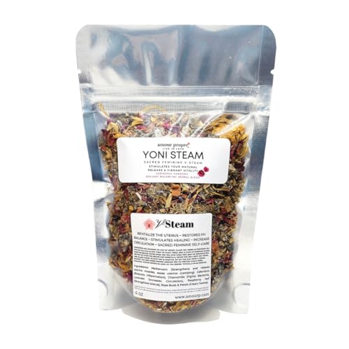 Yoni Steam - V Steam | Soothe itching, dryness, and discomfort | Floral and herbal stream | Skin-boosting benefits (Yoni Steam)