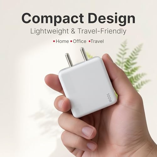 Image of AILKIN 100W Charger Adapter for Oneplus | 100W Warp /Dash /Adapter Compatible for Oneplus 13 /13R /12 /12R /11 /11R /10 /10 Pro /9 /9 Pro / 9R / 8 / 8T /7 /Nord /CE 3 & Other Devices