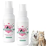 Clean Spray for Dogs & Cats, 2026 Upgrade Natural Breath Freshener No-Brush Oral Care, Supports Gum Health Tartar Remover (1Pc)