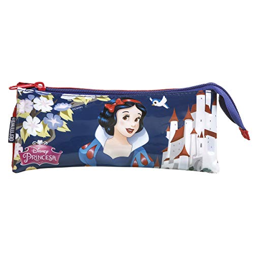 Estojo de 3 Divisórias, Branca de Neve, Dermiwil, 37319, Colorido