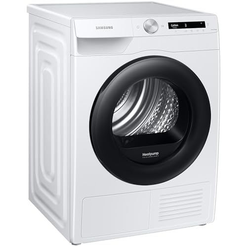 Samsung Dv90t5240aw S2 - Secador De Bomba De Calor, 9 Kg, Diseño De Control Simple, Antiarrugas, Filtro 2 En 1, Optimum Dry Super Short 35, Blanco Negro Samsung Dv90t5240aw S2 - Secador De Bomba De Calor, 9 Kg, Diseño De Control Simple, Antiarrugas, Filtro 2 En 1, Optimum Dry Super Short 35, Blanco Negro