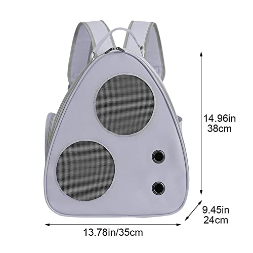 Sac à dos respirant grand volume avec structure triangle pour chiot