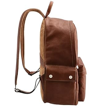 【美品】ブルネロクチネリ リュック バックパック 大容量 ブラウン レザー 美品】ブルネロクチネリ レザーリュック バックパック ロゴ A4