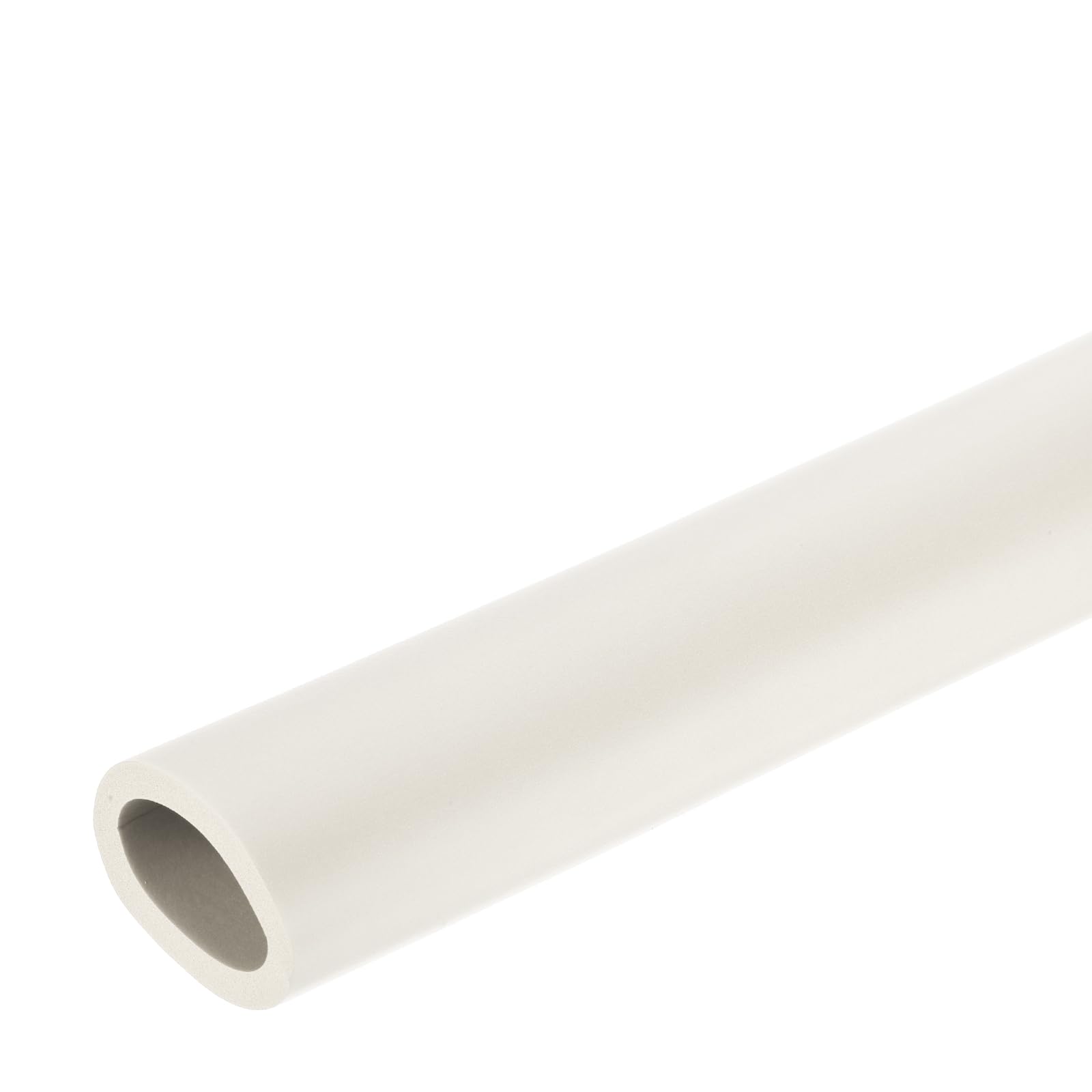 uxcell Foam Tubing for Handle Grip Support,32mm(1 1/4") ID 44mm(1 3/4") OD 0.3 Meter/1ft Length White