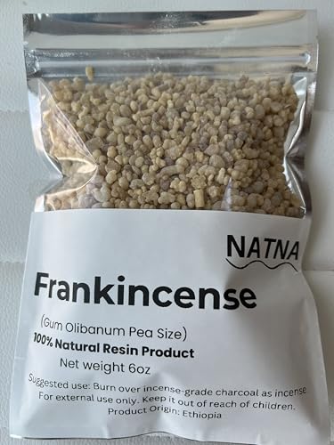 Frankincense Resin Gum Olibanum Pea Size Granules (6 oz)