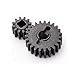 KYX Racing Hardened Steel 32P Portal Gear Set 23T/12T 2pcs Upgrades Accessories for RC Crawler Car Axial SCX10 III AXI03007 Capra Unlimited Trail Buggy UTB