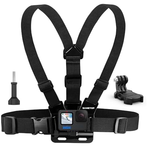 Sametop Chest Mount Harness for GoPro Cameras Cover
