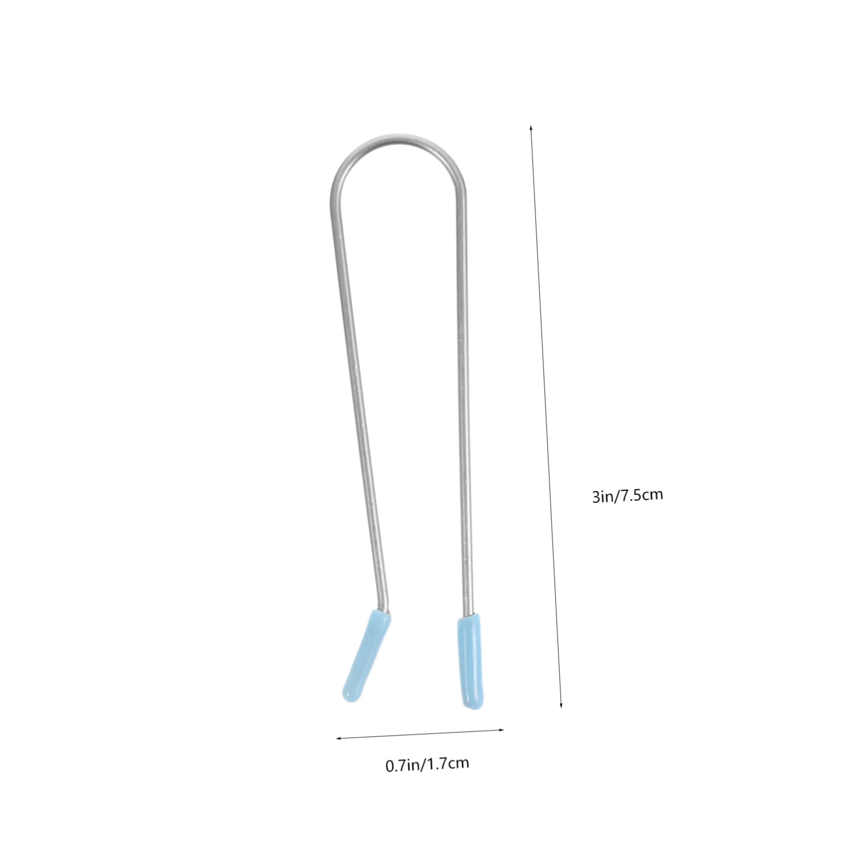 IWOWHERO Hot Roller Clamps 20pcs Hot Roller Clips for Hair U-shaped Metal Wire Clips for Women