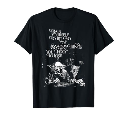 T-shirt Star Wars Yoda habit symbolique de sagesse pour affronter vos peurs